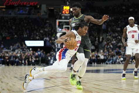 Pistons vs timberwolves. Things To Know About Pistons vs timberwolves. 